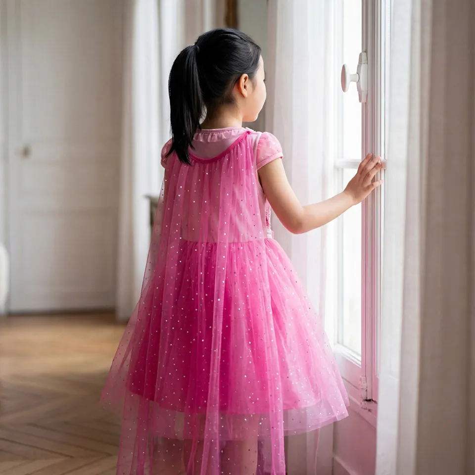 Frozen Birthday Outfit Year Fancydresswale Elsa Birthday Party Dress Up For Little Girls With Crown,wand