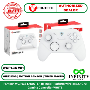 Fantech WGP13S SHOOTER III Multi-Platform Wireless 2.4Ghz Gaming Controller White