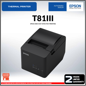 Epson POS TM-T81iii Thermal Receipt USB / Ethernet Printer