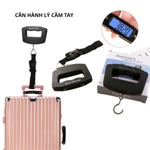 Cân hành lý điện tử 50kg cầm tay cân vali kĩ thuật số du lịch tiện lợi