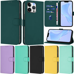 Luxury Casing For iPhone 11 Pro Max XR Xs Max 13 Mini 8 Plus X 7 Plus Xs 6 Plus 12 Mini 6s Plus SE3 3nd SE2 Matte Book Wallet Leather Card Slot Flip Skin Protect Stand Cover Case