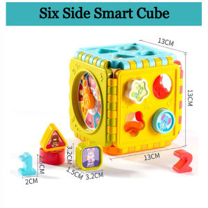 **Malaysia Seller** Baby Busy Board Montessori Sensory Toy for Toddler Montessori Cube Toys Sensory Busy Board Mainan Bayi