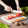 Wheat Straw Double-Sided Chopping Board Cutting Board Vegetable Board Household Thickened Fruit Cutting Board. 