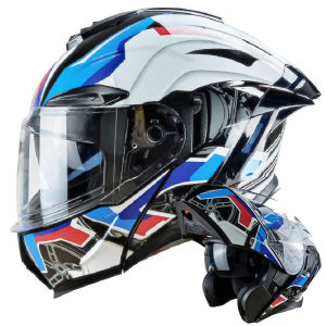 Flip up Motorcycle Helmet Full face Dual lens off-road Racing helmet Men Cascos para moto Motorbike Helmet DOT Approved For BMW