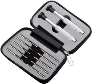 [Aksesoris] 12 in 1 Set Obeng Mini Multifungsi Stainless Steel Kacamata Jam Tangan Kamera Handphone Dsb [SOK]