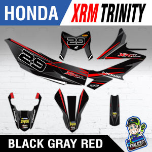 HONDA XRM 125 Trinity Full Body Decals / Sticker 100% Waterproof
