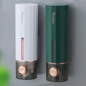 Bình Đựng Dầu Gội Sữa Tắm 450ml Treo Tường Cao Cấp – Gọn Gàng Phòng Tắm Không Khoan Tường