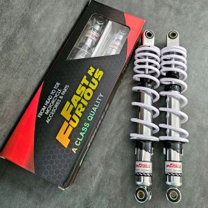 Shock breaker Top up shock belakang bebek 320mm 340mm Supra rx king thunder mega pro verza revo blade smash astrea c70 legenda karisma dll