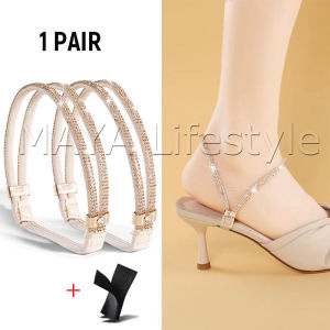 MAYA 1 คู่ สายรัดรองเท้า รองเท้าส้นสูง สายรัดข้อเท้า ป้องกันหลุดส้น แก้รองเท้าหลวม หลุดง่าย High heels straps