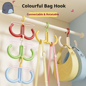 Bag Hanger Closet Organizer Hat Scarf Storage Cabinet Hanger Clothes Organizer Penyangkut Beg Topi Tudung 衣橱收纳衣帽钩