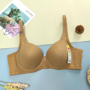 Women Bra Plus Size Wired Plain [Alya Bra Shop]