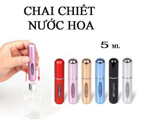 Lọ Chiết Ống Chiết Nước Hoa Tự Động Dạng Xịt (5ml) / Lọ chiết nước hoa mini Chai san chiết nước mini dạng xịt tiện ích nhỏ gọn nhiều màu 5ml