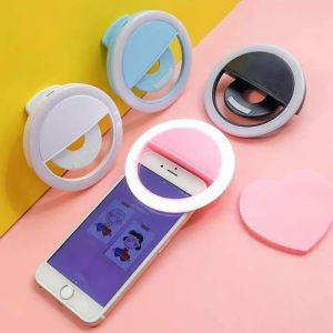RING LIGHT SELFIE LED - LAMPU LED SELFIE FLASH CLIP CAMERA Tambahan untuk Foto Selfie HP