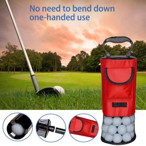 VBNFH On-course Accessories Practice Storage Golf Ball 75-80 Balls Pick Up Ball Golf Ball Retriever Golf Shag Bag Convenient Pocket Golf Ball Picker