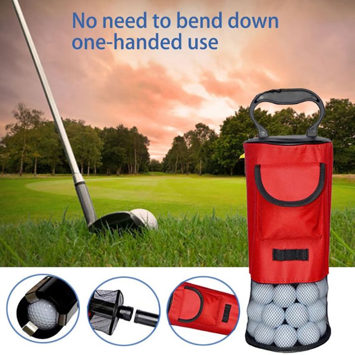 MYCOLOR Portable Practice Zipper Storage 75-80 Balls Golf Ball Golf ...