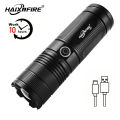 HaixnFire G45 Camping light USB rechargeable flashlight 4500 lumens Scalable zoomf loodlight Patrol light Barbecue lamp. 