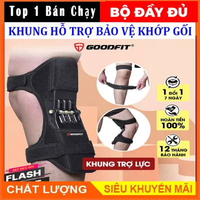 Bộ 2 Khung Đai Trợ Lực Đầu Gối Có Lò Xo Bảo Vệ Hỗ Trợ Khớp Gối Giảm Đau – Hàng Chính Hãng