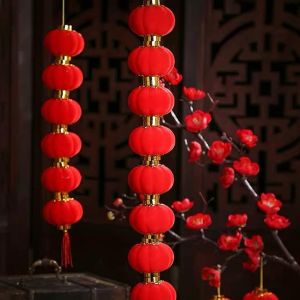 Combo 30 đèn lồng đỏ trang trí Tết set 30 chiếc lồng đèn đỏ mini trang trí tết phụ kiện decor tết 2026 đèn lồng treo cây cảnh hàng loại 1