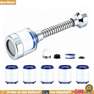 [Auto Vktech] Pressurized Splash Filters with PP Cotton Filter for Kitchen Bathroom Sink