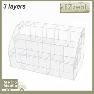 3/4 Layers Acrylic Pen Organizer Stationery Store Supermarket Pen Display Rack