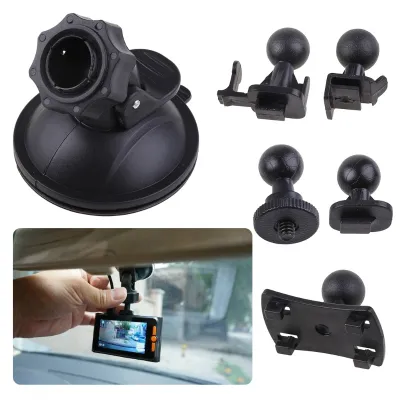Bộ giá đỡ camera hành trình xe hơi ô tô hút chân không xoay 360 độ (5 kiểu kết nối)