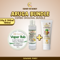 Kamay ni Nanay Aruga Bundle, Vapor rub, Calming oil and Sunscreen for babies, pang sipon at ubo, pang bata, Vaporub Original, baby products essential needs, sleeping massage oil, cough relief, safe sa G6PD, mga mommies, all-natural rub, repellent mosquito. 
