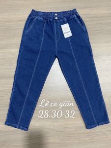 quần baggy jeans 9 tấc giấy từ 54 tới 75kg lưng thun