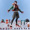 Action Figure Spiderman Miles Morales Best Quality Diy Sendi Fleksibel. 