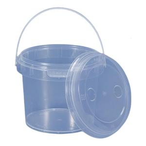 Clear Airtight Container Commercial Kitchen Storage Bin Leakproof Designs Bucket For Meal Preps Delivery Service