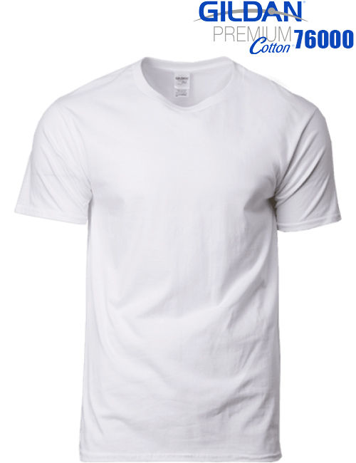 Kaos Polos Gildan Premium 76000 Lengan Pendek Tanpa Jahitan