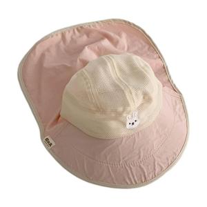 Baby Sun Hat with Neck Flap Thin Fisherman Hat Breathable Sunproof Floppy Hat with NeckShields Kids Outdoor Camping Hat