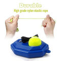 Singles Tennis Training Practice Tool Elastic Rope Base Self-Study Practice Tennis Trainer Especially For Beginners. 