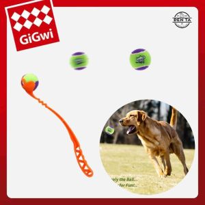 GiGwi Ball Launcher - Gậy ném bóng xa và nhanh cho chó chơi ngoài trời (kèm 1 quả tennis) - Đen Ta pet shop