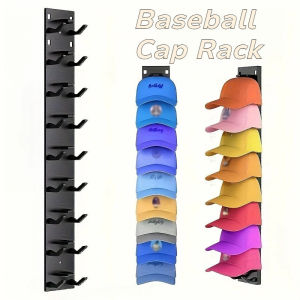 Baseball Cap Organizer Rotating Hat Storage Rack Wall Mounted Hanger For Home Dorm Baseball Cap Rack
