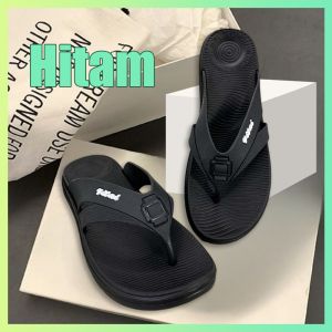 Yink Sandal Jepit Karet Wanita Motif Terbaru Empuk EVA Premium Sendal Slop Wanita Hitam Casual Platform Dewasa Perempuan Cewek Rumah