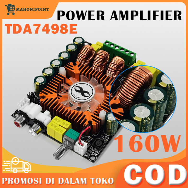 Amplifier Audio Saluran Ganda / DC15-36V Penguat Suara TDA7498E