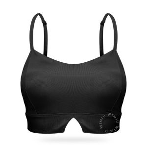 Wimiu Tanktop CropTop Premium Satin Wanita Sport Bra Pakaian Dalam Wanita 100105