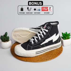 SEPATU SNEAKERS PRIA WANITA HITAM PUTIH COWO KEREN BUAT GAYA SEPATU WANITA TERBARU SEPATU SNEAKER WANITA CANVAS AUTHENTIK OTENTIK SLOP SEPATU SEKOLAH SEPATU KEREN SEPATU KULIAH SEPATU PRIA KEREN LAKI LAKI CEWEK DEWASA BRAND LOKAL AKNA RAJALELAKI