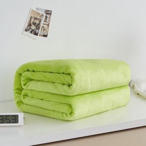 Blanket Fluffy Flannel Single Queen King Warm soft Blanket Comforter HV3-2543