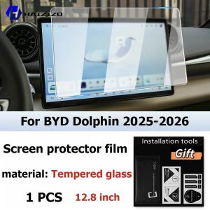 dncnf For BYD Dolphin 2025-2026 Matte Anti‑Glare Tempered Glass Screen Protector Car Navigation Display Anti‑Fingerprint B8T9H