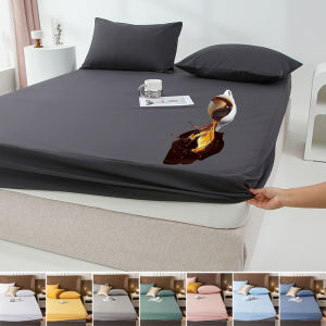 Waterproof Mattress Cover Protector Adjustable Non-slip Bed Fitted Sheets With Elastic Band Double King Queen Size 140/160/1802026