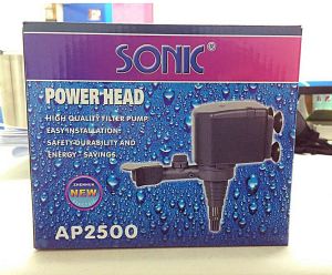 ปั๊มน้ำ Sonic AP2500 ปั๊มตู้ปลา ปั๊มน้ำพุ ปั๊มกรอง ปั๊มน้ำคุณภาพดี ยอดนิยม (ราคาถูก) AP-2500