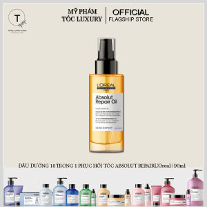 [Loreal] Tinh dầu dưỡng tóc  Loreal professionnel phục hồi tóc 10 trong 1 Absolut repair 90ML