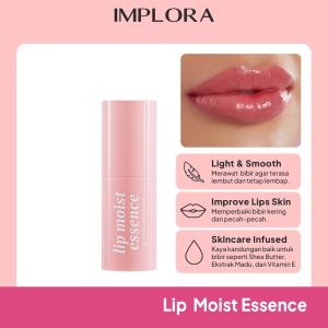 Implora Lip Moist Essence || Implora Lip Moist Serum || Pelembab Bibir || Essence || Serum || Lip Oil || Perawatan Bibir || BPOM