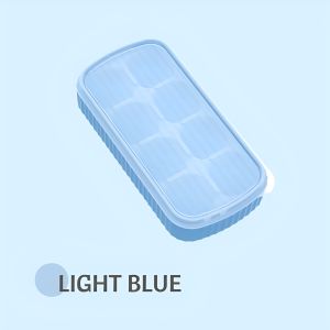 8 Cube Silicone Baby Food Puree Mold Ice Tray Ice Cube Food Frozen Cube Maker Lid Bekas Pembuat Ais Batu Barang Baby Panda House