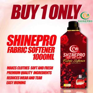 Shinepro Fabric Softener 1000ml Long lasting Fragrance Care with fabrics Fresh Fragrance