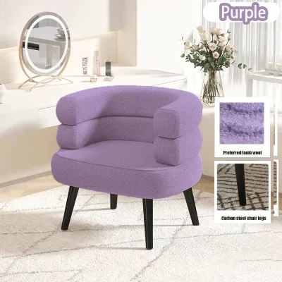 Nordic Style Lazy Chair Single Sofa Chair Bedroom Sofa Chair Makeup Chair Leisure Chair Lounge Chair