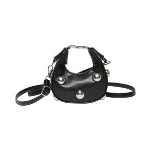 Women Retro Messenger Bag PU Leather Shoulder Crossbody Bag Small Handbag Simple Shopping Dating Bag Everyday Bag