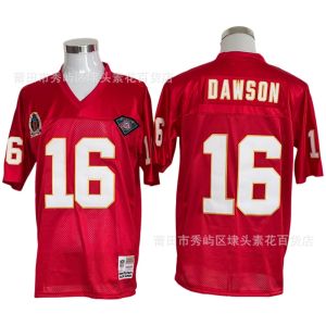 NFL Chiefs Chiefs Rugby Wear Jersey Vintage Embroidered MN Hall of Fame Jersey American Football in Stock
