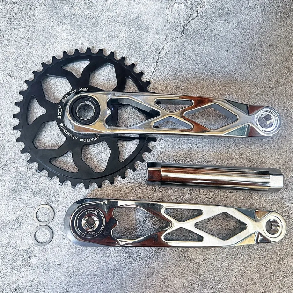 5DEV MTB CRANKSET R SPEC Trail Enduro Bicycle Hollow Bike Crank Spindle CNC Suitable for Sram GXP 36t Chainring Lazada Singapore